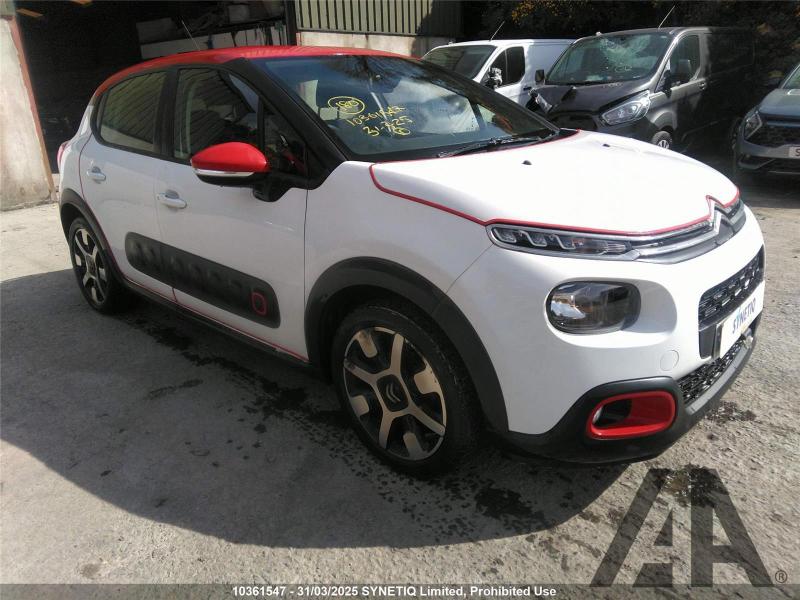 2018 CITROEN C3 PURETECH FEEL 1199cc PETROL MANUAL 5 Speed 5 DOOR HATCHBACK