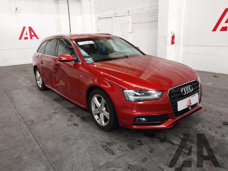 2014 AUDI A4 AVANT TDI S LINE 1968cc TURBO DIESEL CVT 8 Speed 5 DOOR ESTATE