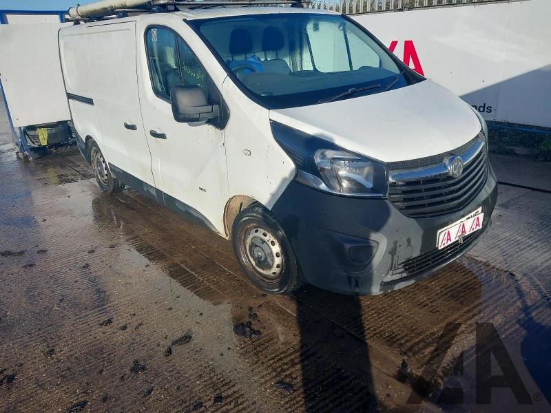 2017 VAUXHALL VIVARO L1H1 2900 CDTI ECOFLEX S/S 1598cc TURBO DIESEL MANUAL 6 Speed PANEL VAN