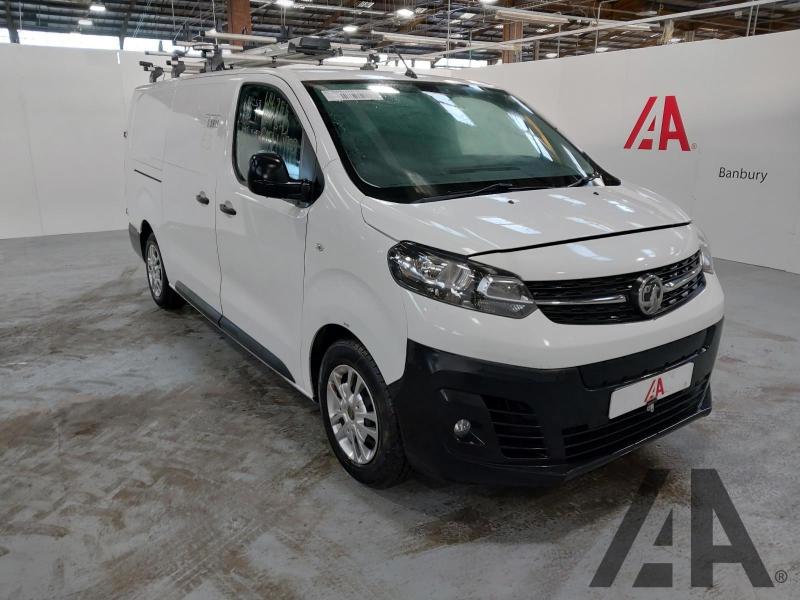 2021 VAUXHALL VIVARO L2H1 3100 DYNAMIC ELECTRIC DIRECT DRIVE 4 DOOR PANEL VAN