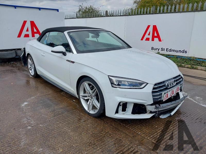 2020 AUDI A5 TDI S LINE 40 1968cc TURBO DIESEL SEMI AUTO 2 DOOR CONVERTIBLE