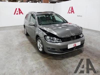 Image of 2016 VOLKSWAGEN GOLF MATCH EDITION TSI BMT DSG 1395cc TURBO PETROL SEMI AUTO 7 Speed 5 DOOR ESTATE