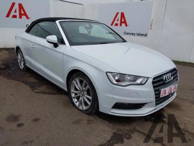 Image of 2015 AUDI A3 TFSI SPORT 1395cc TURBO PETROL MANUAL 6 Speed 2 DOOR CONVERTIBLE