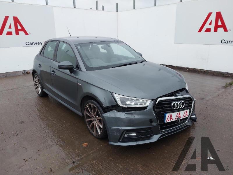 2015 AUDI A1 SPORTBACK TFSI S LINE 1395cc TURBO PETROL SEMI AUTO 5 DOOR HATCHBACK