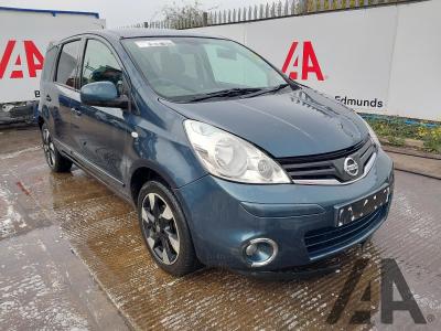 Image of 2012 NISSAN NOTE N-TEC PLUS 1598cc PETROL AUTOMATIC 4 Speed 5 DOOR MPV