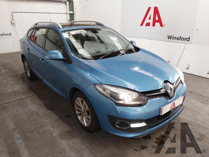 2014 RENAULT MEGANE DYNAMIQUE TOMTOM ENERGY DCI S/ 1598cc TURBO DIESEL MANUAL 6 Speed 5 DOOR ESTATE