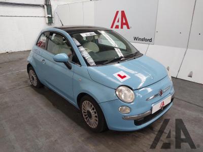 Image of 2011 FIAT 500 LOUNGE 1242cc PETROL MANUAL 3 DOOR HATCHBACK