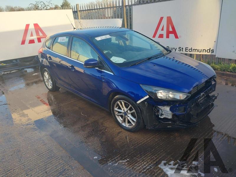 2016 FORD FOCUS ZETEC TDCI 1499cc TURBO DIESEL MANUAL 6 Speed 5 DOOR HATCHBACK