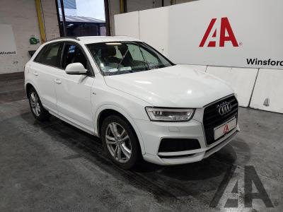 Image of 2017 AUDI Q3 TDI S LINE EDITION 1968cc TURBO DIESEL MANUAL 5 DOOR ESTATE
