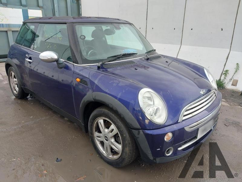 2004 MINI HATCH ONE 1598cc PETROL MANUAL 5 Speed 3 DOOR HATCHBACK