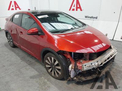 Image of 2016 HONDA CIVIC I-VTEC SR 1798cc PETROL MANUAL 6 Speed 5 DOOR HATCHBACK