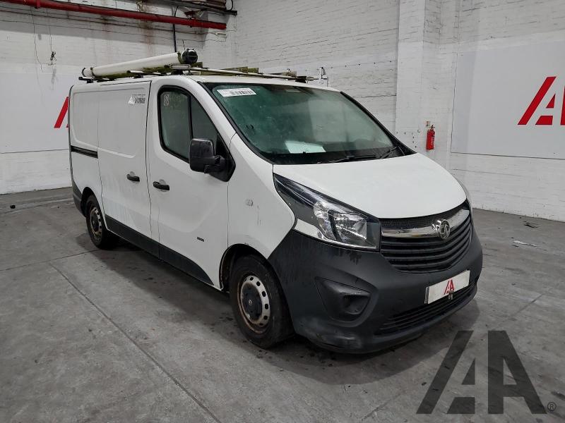 2016 VAUXHALL VIVARO 2900 L1H1 CDTI P/V ECOFLEX S/S 1598cc TURBO DIESEL MANUAL 6 Speed PANEL VAN