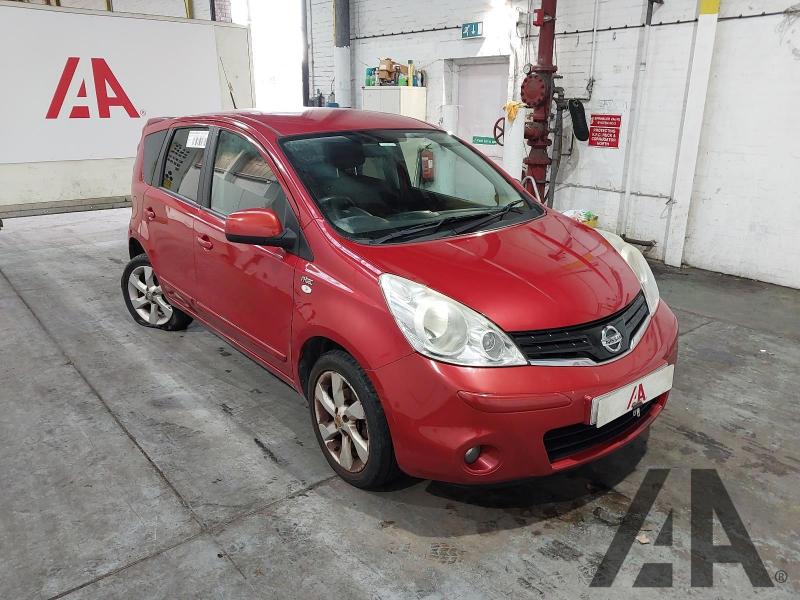 2009 NISSAN NOTE N-TEC 1386cc PETROL MANUAL 5 Speed 5 DOOR MPV