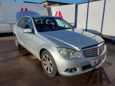 Image of 2009 MERCEDES C-CLASS C180 KOMPRESSOR BLUEEFFICIENCY 1597cc SUPER PETROL AUTOMATIC 4 DOOR SALOON