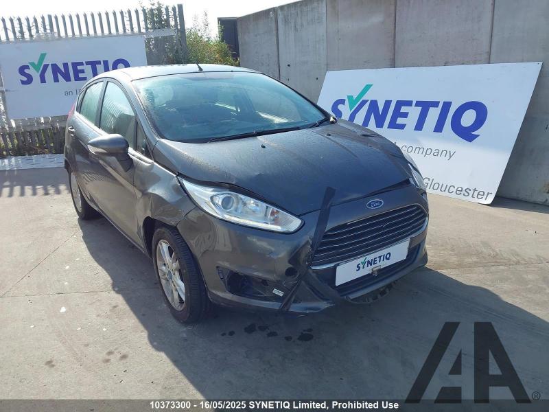 2015 FORD FIESTA ZETEC TDCI 1499cc TURBO DIESEL MANUAL 5 Speed 5 DOOR HATCHBACK