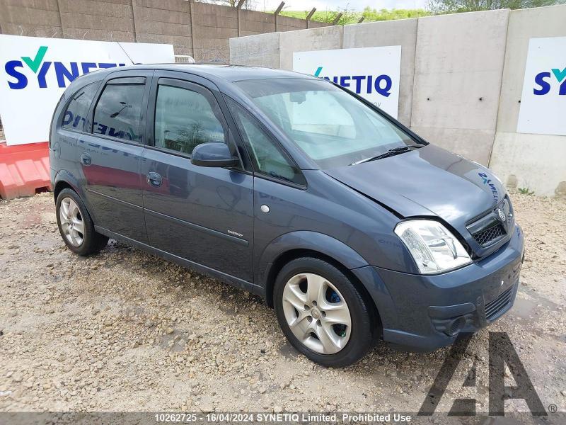 2007 VAUXHALL MERIVA ENERGY 16V EASYTRONIC 1598cc PETROL SEMI AUTO 5 Speed 5 DOOR MPV