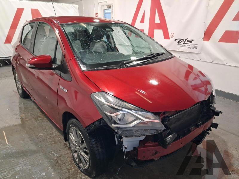 2018 TOYOTA YARIS VVT-I ICON 1497cc PETROL/ELECTRIC CVT 5 DOOR HATCHBACK