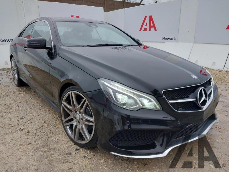 2016 MERCEDES E-CLASS E 220 D AMG LINE EDITION 2143cc TURBO DIESEL AUTOMATIC 2 DOOR COUPE