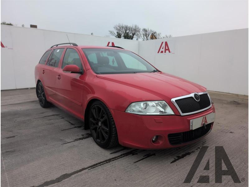 2007 SKODA OCTAVIA VRS 1984cc TURBO PETROL MANUAL 6 Speed 5 DOOR ESTATE