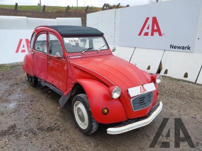 Image of 1986 CITROEN 2 CV 602cc PETROL MANUAL 4 DOOR SALOON