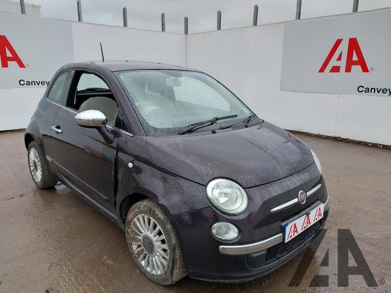 2013 FIAT 500 C LOUNGE DUALOGIC 1242cc PETROL SEMI AUTO 3 DOOR CONVERTIBLE