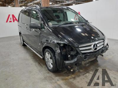 Image of 2013 MERCEDES VITO 122 CDI DUALINER 2987cc TURBO DIESEL AUTOMATIC PANEL VAN
