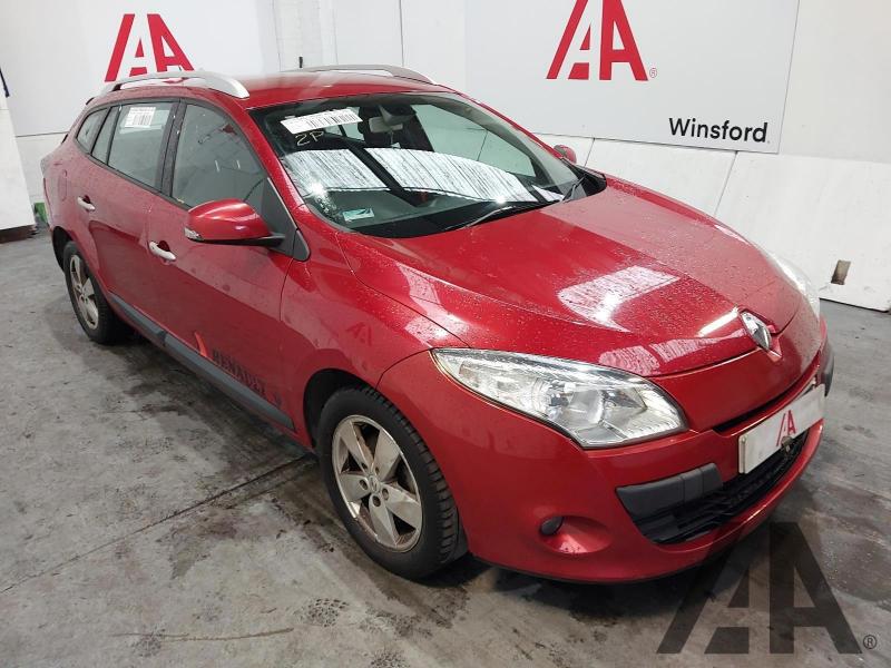 2012 RENAULT MEGANE DYNAMIQUE TOMTOM VVT 1598cc PETROL MANUAL 6 Speed 5 DOOR ESTATE