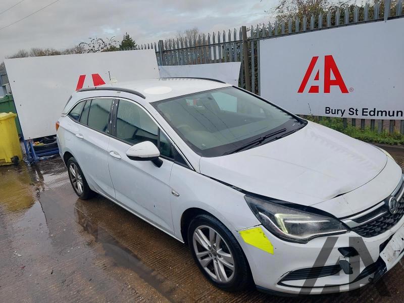 2018 VAUXHALL ASTRA EMERGENCY SERVICES CDTI 1598cc TURBO DIESEL MANUAL 6 Speed 5 DOOR ESTATE