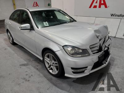 Image of 2012 MERCEDES C-CLASS C220 CDI BLUEEFFICIENCY AMG SP 2143cc TURBO DIESEL AUTOMATIC 4 DOOR SALOON