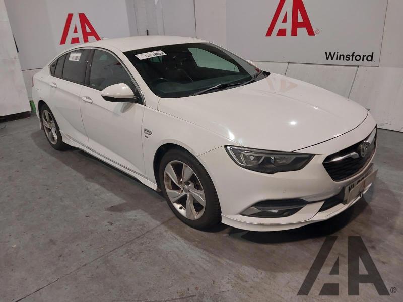 2018 VAUXHALL INSIGNIA GRAND SPORT SRI VX-LINE NAV 1490cc TURBO PETROL MANUAL 6 Speed 5 DOOR HATCHBACK