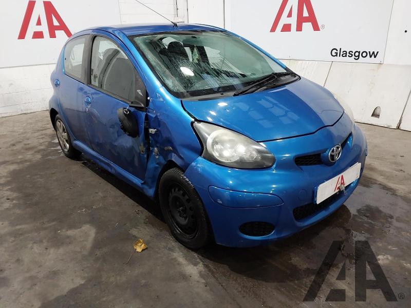 2011 TOYOTA AYGO VVT-I BLUE 998cc PETROL MANUAL 5 DOOR HATCHBACK