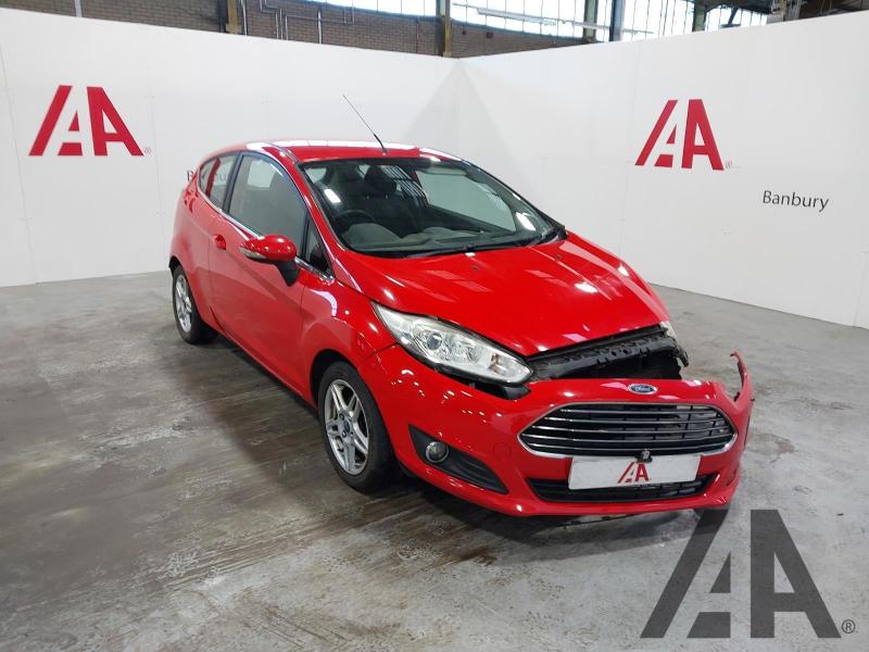 2014 FORD FIESTA ZETEC 1242cc PETROL MANUAL 5 Speed 3 DOOR HATCHBACK