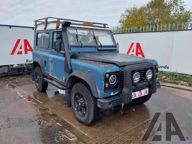 1988 LAND ROVER DEFENDER 90 4CYL REG DT 2494cc TURBO DIESEL MANUAL 2 DOOR PICK UP