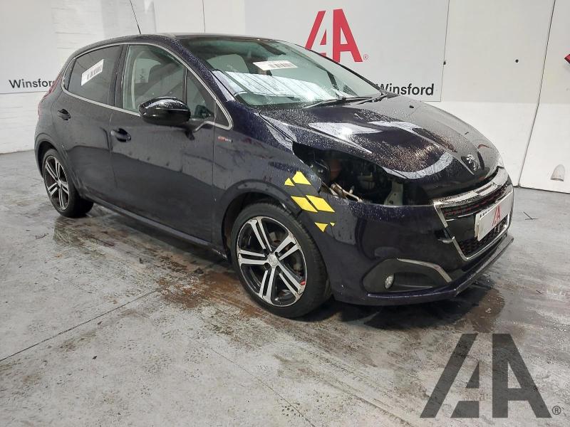 2016 PEUGEOT 208 PURETECH S/S GT LINE 1199cc TURBO PETROL AUTOMATIC 5 DOOR HATCHBACK