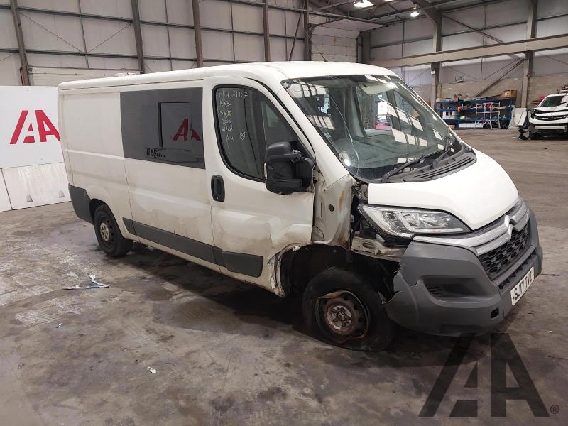 2017 CITROEN RELAY 35 L2H1 ENTERPRISE BLUEHDI 1997cc TURBO DIESEL MANUAL 6 Speed PANEL VAN