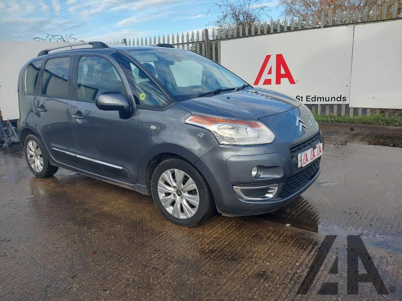 2011 CITROEN C3 PICASSO EXCLUSIVE HDI 1560cc TURBO DIESEL MANUAL 5 DOOR MPV