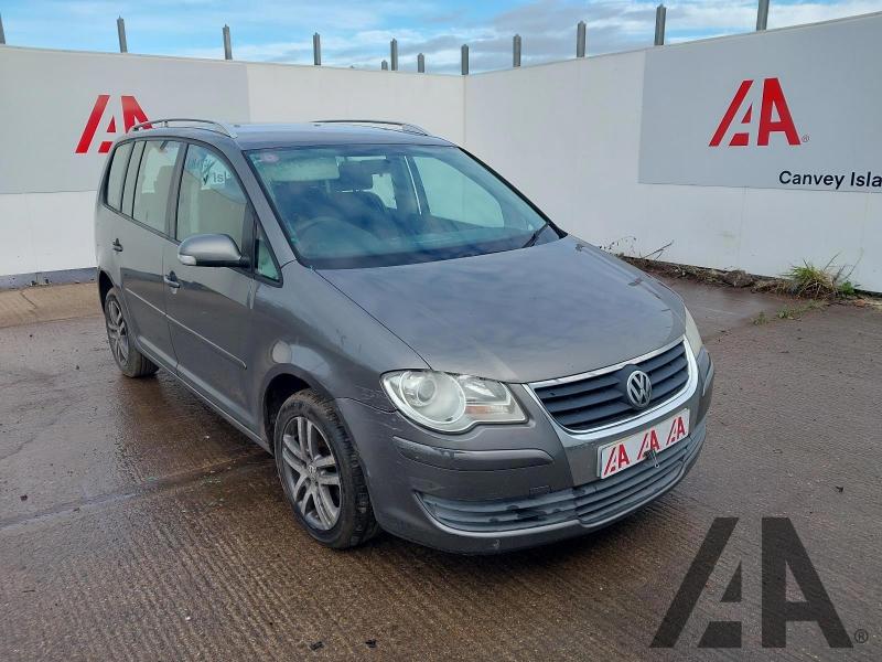 2007 VOLKSWAGEN TOURAN SE TDI 1896cc TURBO DIESEL MANUAL 5 DOOR MPV