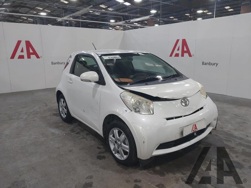 2010 TOYOTA IQ VVT-I IQ 998cc PETROL MANUAL 5 Speed 3 DOOR HATCHBACK