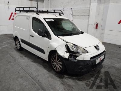 Image of 2012 PEUGEOT PARTNER HDI PROFESSIONAL L1 625 1560cc TURBO DIESEL MANUAL 5 Speed PANEL VAN