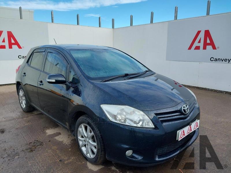 2012 TOYOTA AURIS TR VVT-I 1329cc PETROL MANUAL 6 Speed 5 DOOR HATCHBACK