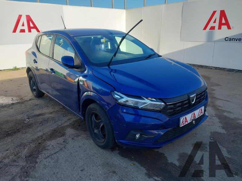 2022 DACIA SANDERO COMFORT TCE 999cc TURBO PETROL MANUAL 5 DOOR HATCHBACK