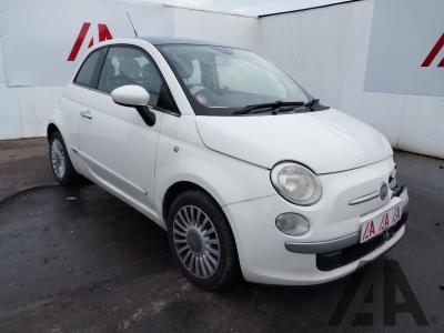 Image of 2009 FIAT 500 LOUNGE 1242cc PETROL MANUAL 3 DOOR HATCHBACK