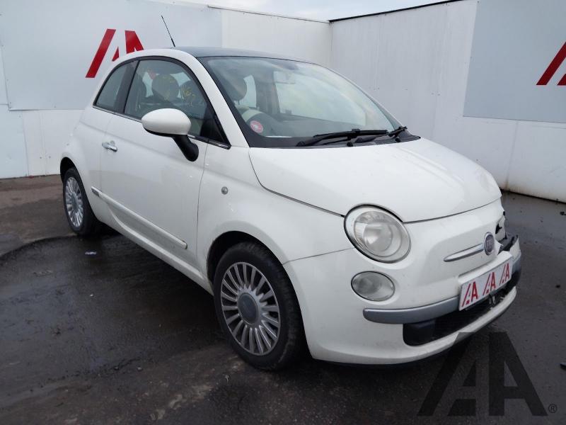 2009 FIAT 500 LOUNGE 1242cc PETROL MANUAL 3 DOOR HATCHBACK