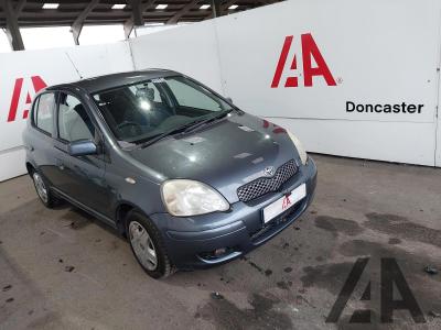 Image of 2004 TOYOTA YARIS BLUE VVT-I 998cc PETROL MANUAL 5 Speed 5 DOOR HATCHBACK