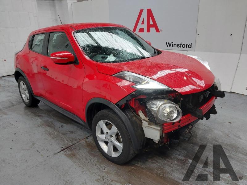 2017 NISSAN JUKE VISIA 1598cc PETROL MANUAL 5 DOOR HATCHBACK