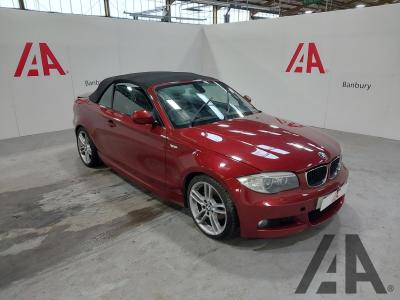 Image of 2011 BMW 1 SERIES 118I M SPORT 1995cc PETROL AUTOMATIC 2 DOOR CONVERTIBLE