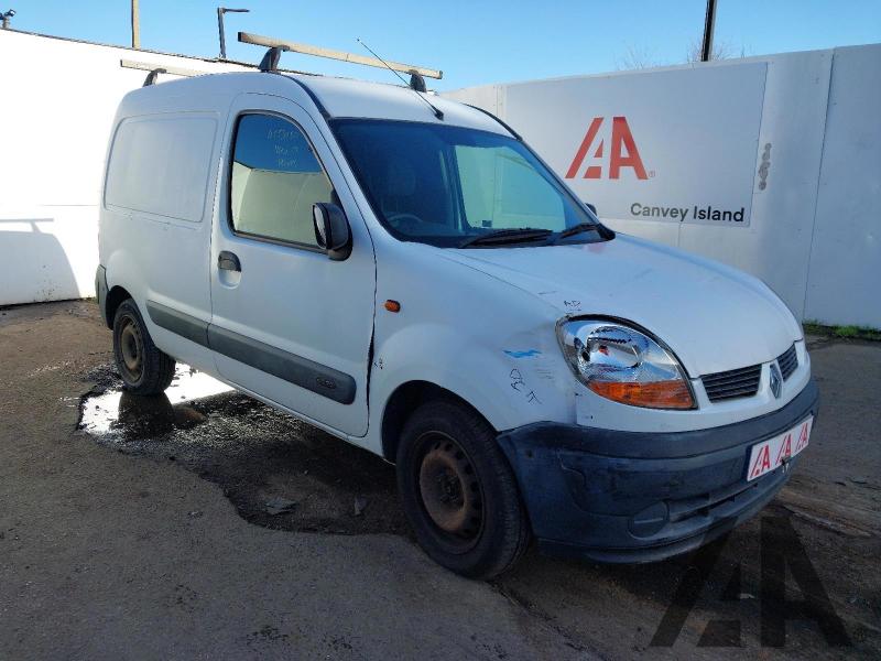 2005 RENAULT KANGOO SL 17 DCI 70 PLUS 1461cc TURBO DIESEL MANUAL 5 Speed CAR DERIVED VAN