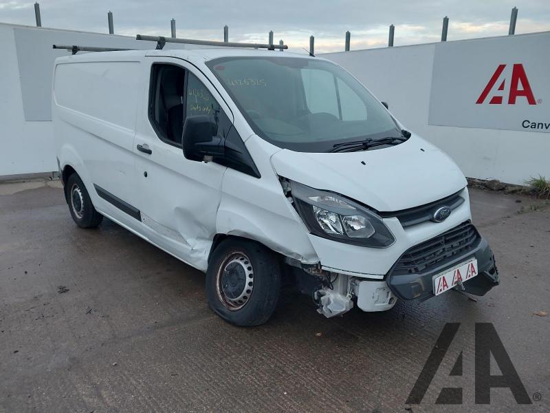 2017 FORD TRANSIT CUSTOM 270 LR P/V 1996cc TURBO DIESEL MANUAL 6 Speed PANEL VAN