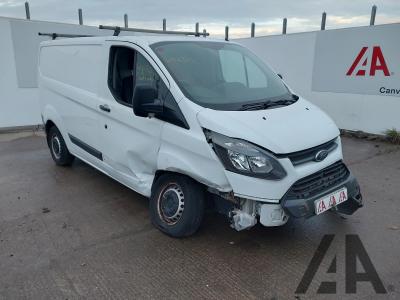 Image of 2017 FORD TRANSIT CUSTOM 270 LR P/V 1996cc TURBO DIESEL MANUAL 6 Speed PANEL VAN