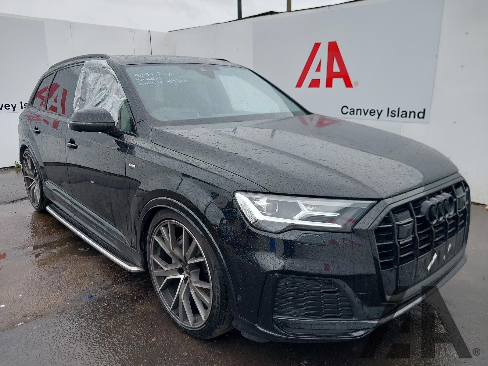 2022 AUDI Q7 TDI QUATTRO S LINE VORSPRUNG 5 2967cc TURBO DIESEL AUTOMATIC 5 DOOR ESTATE